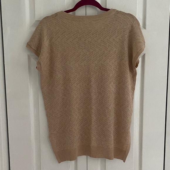 Cyrus Textured Tan Sweater - Picture 6 of 10